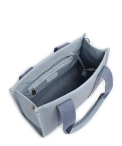 Candle Shopper Canvas blaugrau