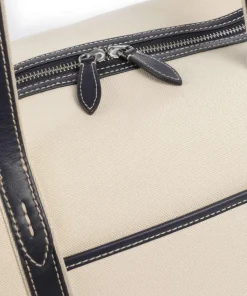 Canvas Large Shopper Canvas beige/blau