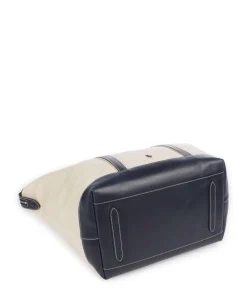 Canvas Large Shopper Canvas beige/blau