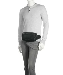 Capri Gürteltasche Lederimitat schwarz