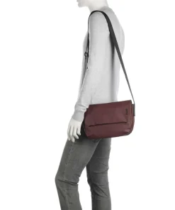 Cargo CA60 Kuriertasche Lederimitat bordeaux