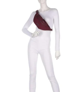 Cargo Gürteltasche recyceltes Polyester bordeaux