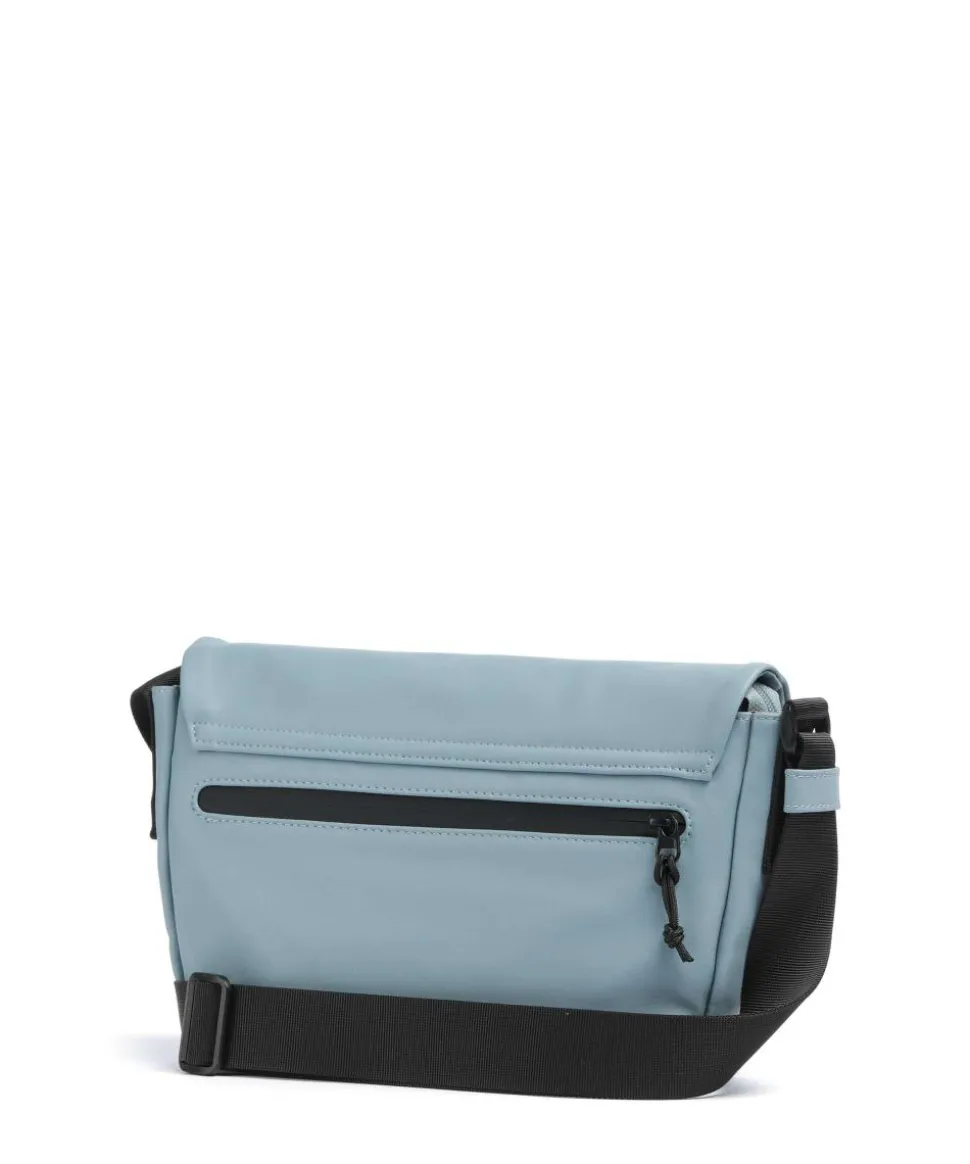 Cargo Kuriertasche Lederimitat hellblau