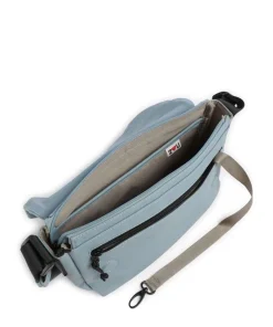 Cargo Kuriertasche Lederimitat hellblau