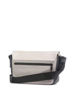 Cargo Kuriertasche Lederimitat beige