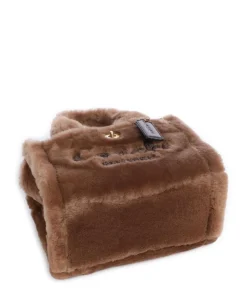 Cargo Shearling 20 Umhängetasche Fell braun