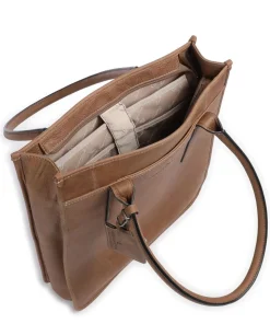 Carisma RFID Shopper 15″ Leder braun