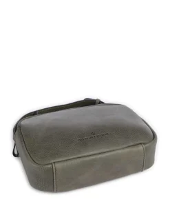 Carisma Umhängetasche genarbtes Rindsleder khaki