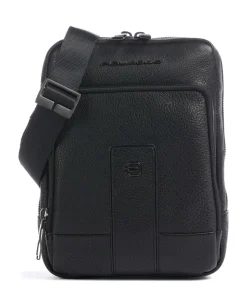 Carl Umhängetasche 10″ genarbtes Rindsleder schwarz