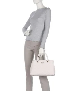 Carly Eco Handtasche Lederimitat weiß