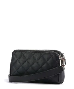 Carly Eco Umhängetasche Lederimitat schwarz