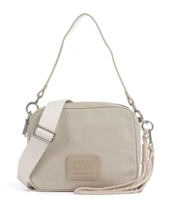 Carry Me Everywhere Schultertasche Canvas beige