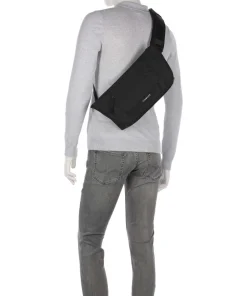 Catapult Slingbag recyceltes Polyester schwarz