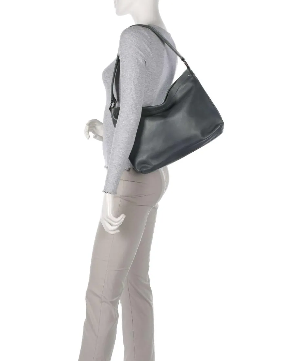 Caugio Beuteltasche fein genarbtes Rindsleder grün