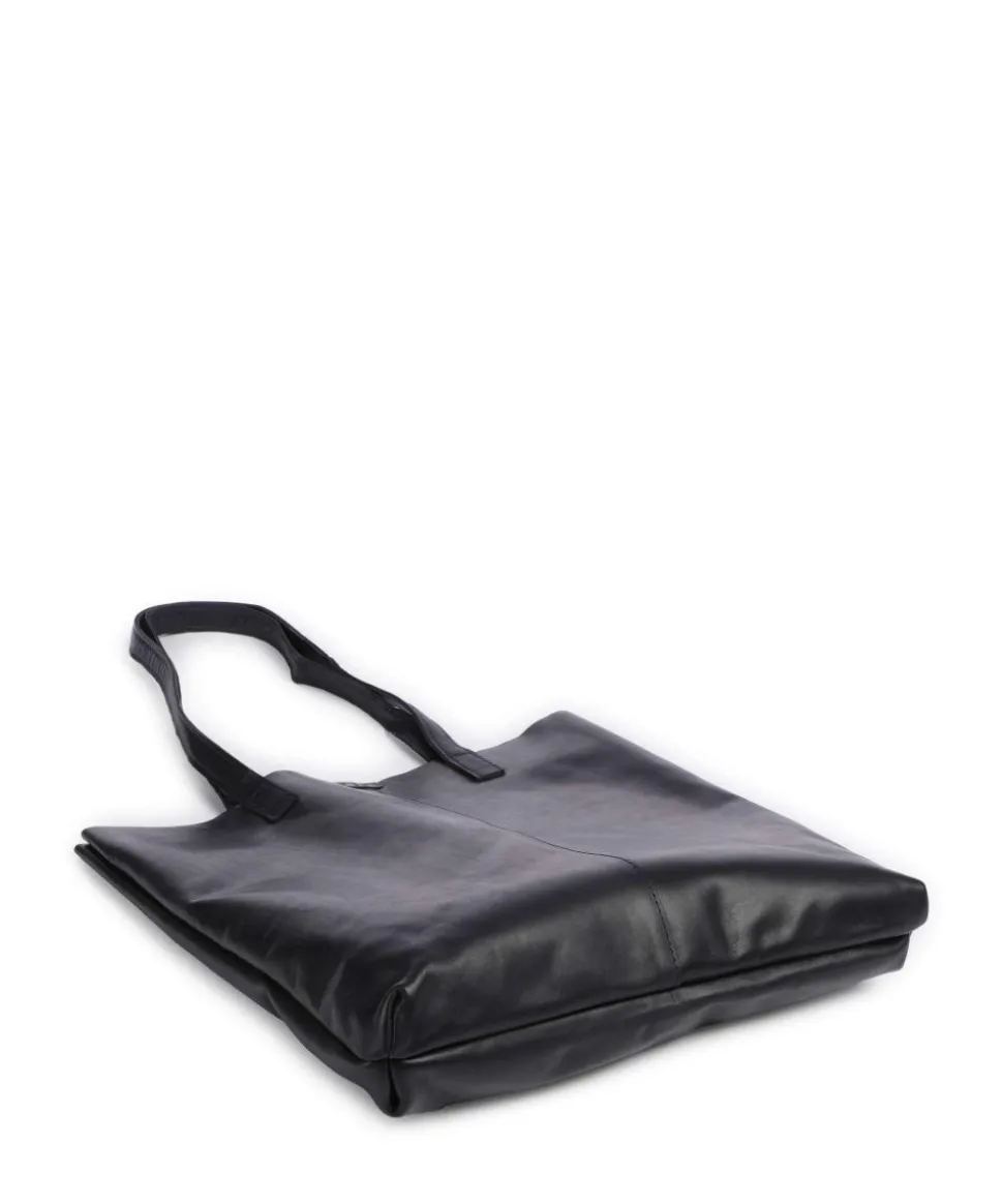 Caugio Shopper fein genarbtes Rindsleder dunkelblau