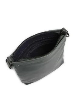 Caugio Umhängetasche fein genarbtes Rindsleder grün