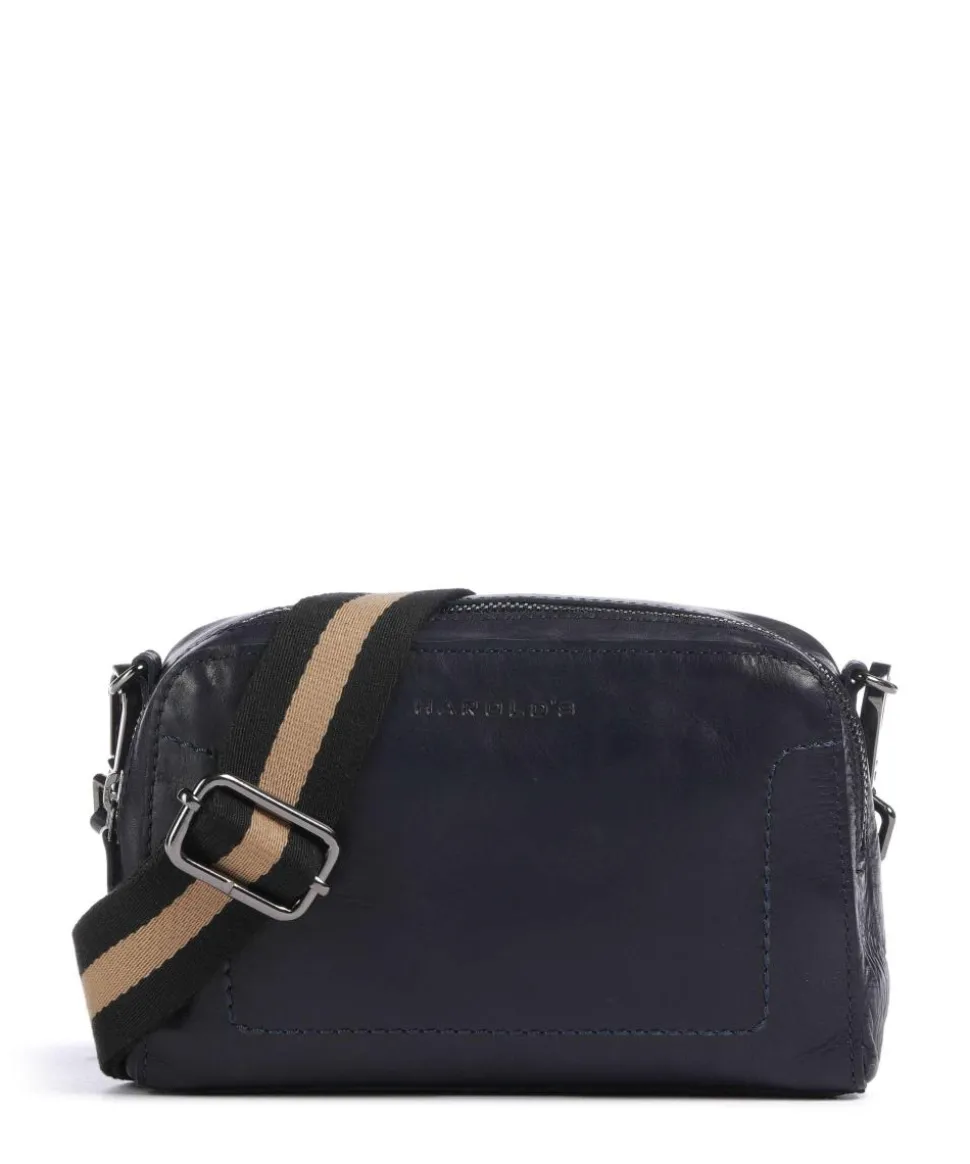 Caugio Umhängetasche weiches Rindsleder dunkelblau