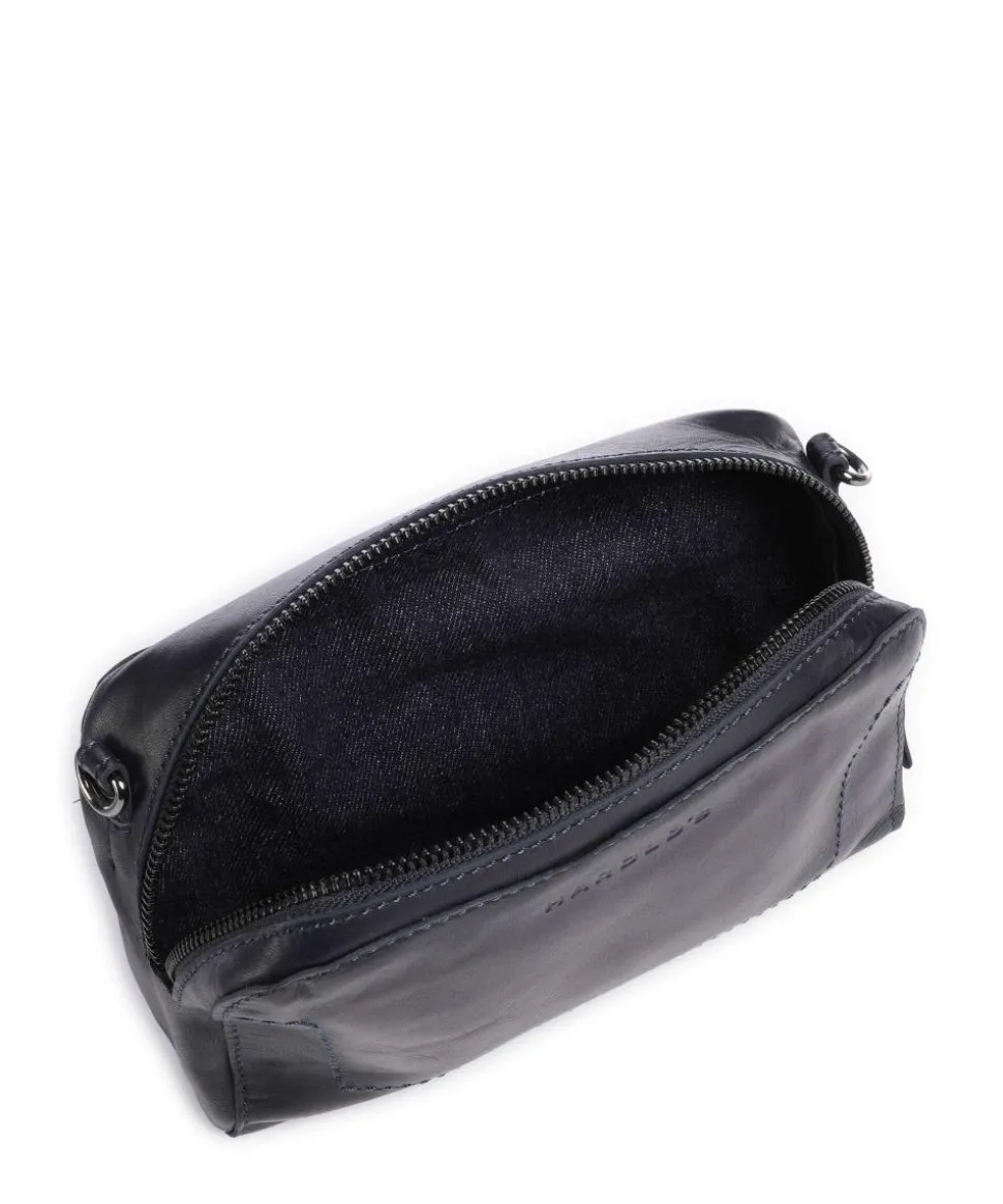 Caugio Umhängetasche weiches Rindsleder dunkelblau