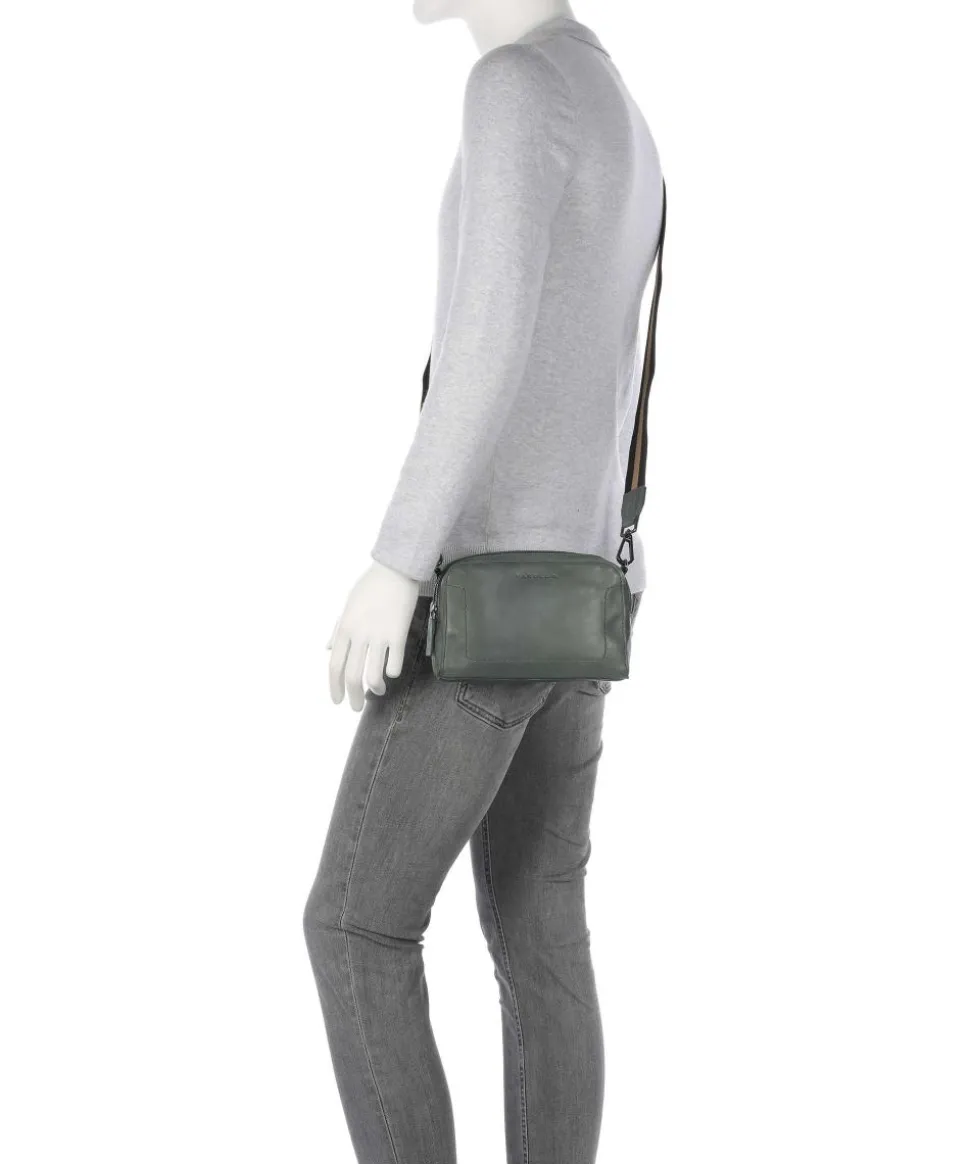 Caugio Umhängetasche weiches Rindsleder grün