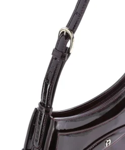 Cavallo XS Schultertasche Lackleder bordeaux