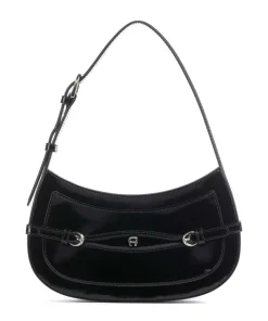 Cavallo XS Schultertasche Lackleder schwarz