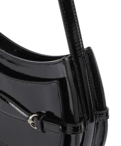 Cavallo XS Schultertasche Lackleder schwarz