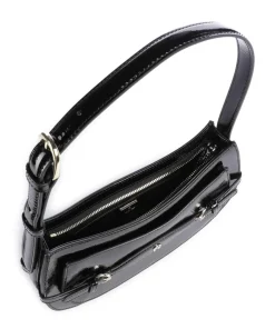 Cavallo XS Schultertasche Lackleder schwarz