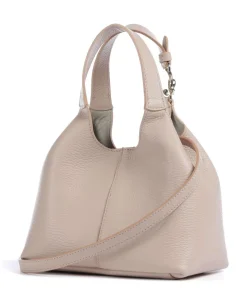 C-Easy Handtasche genarbtes Leder altrosa