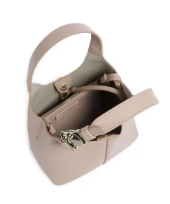 C-Easy Handtasche genarbtes Leder altrosa