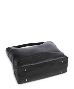 Cesano Beuteltasche genarbtes Rindsleder schwarz