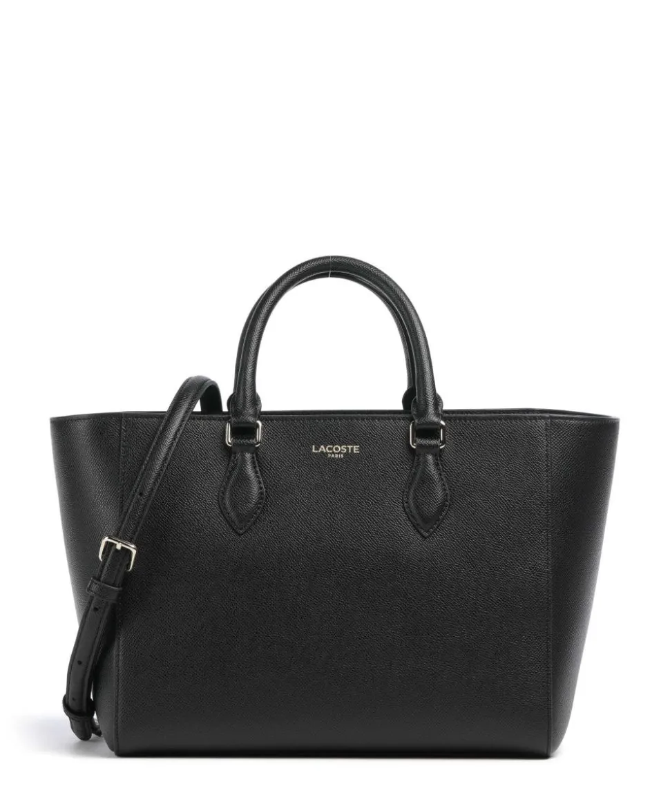 Champs Elysees Handtasche genarbtes Rindsleder schwarz