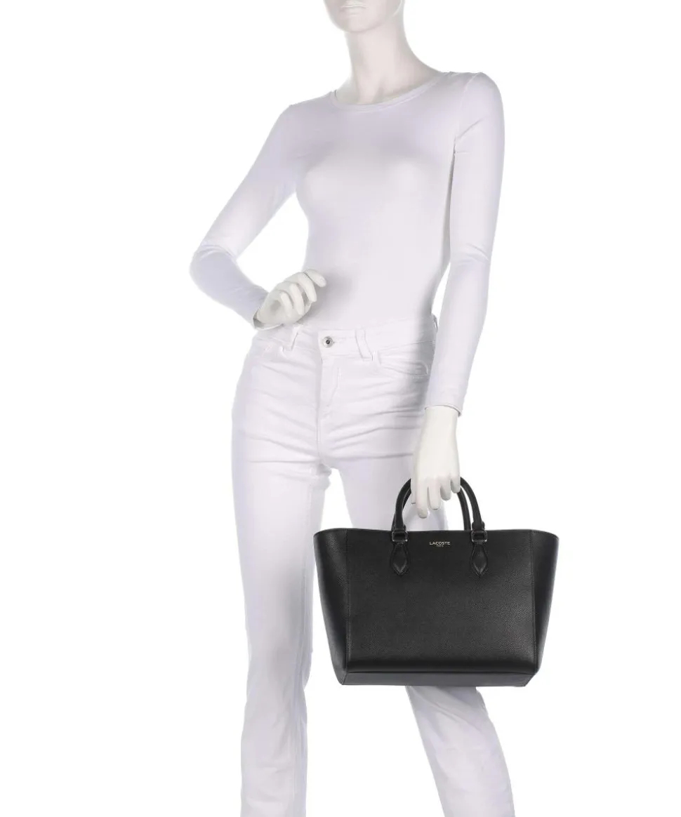 Champs Elysees Handtasche genarbtes Rindsleder schwarz