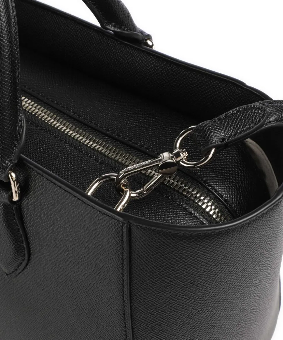 Champs Elysees Handtasche genarbtes Rindsleder schwarz