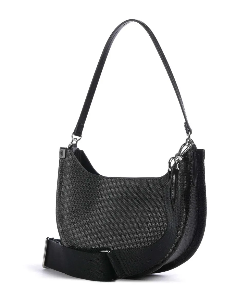 Chantaco Classics Schultertasche geprägtes Rindsleder schwarz