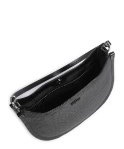 Chantaco Classics Schultertasche geprägtes Rindsleder schwarz