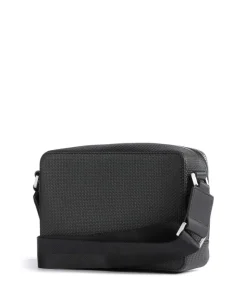 Chantaco Umhängetasche genarbtes Rindsleder schwarz