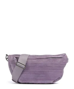 Check My Bag mini Umhängetasche genarbtes Leder lavendel