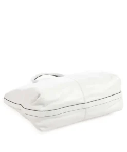 Chelsea Sheep Natural M Shopper fein genarbtes Leder weiß