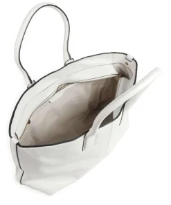 Chelsea Sheep Natural M Shopper fein genarbtes Leder weiß