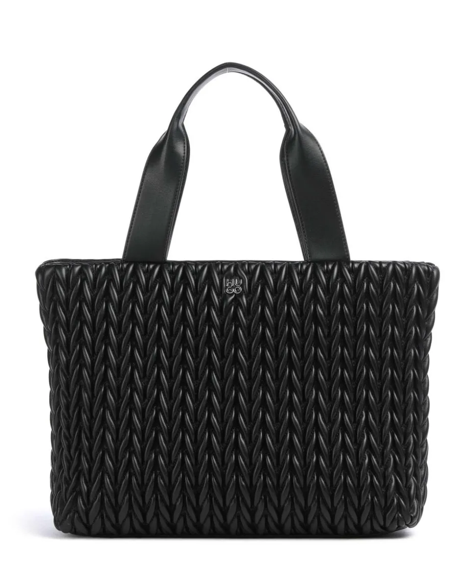 Chris 2.0 Handtasche Lederimitat schwarz