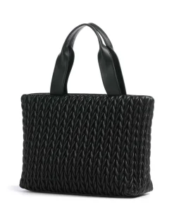 Chris 2.0 Handtasche Lederimitat schwarz