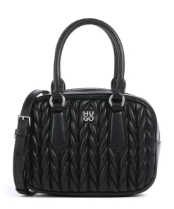 Chris 2.0 Handtasche Lederimitat schwarz