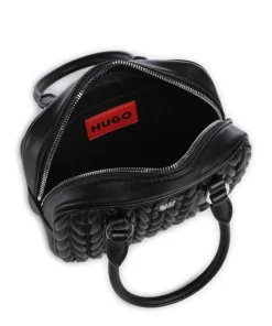 Chris 2.0 Handtasche Lederimitat schwarz