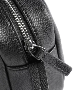 Chris Umhängetasche Lederimitat schwarz