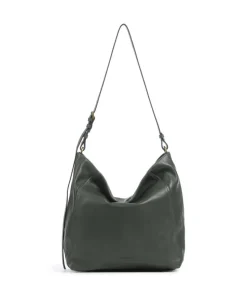 Chudy Sheep Natural L Beuteltasche Schafsleder dunkelgrün