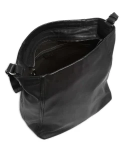 Chudy Sheep Natural M Beuteltasche Schafsleder schwarz