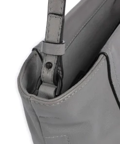 Chudy Sheep Natural S Umhängetasche Schafsleder grau