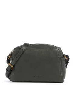 Chudy Sheep Natural S Umhängetasche Schafsleder dunkelgrün