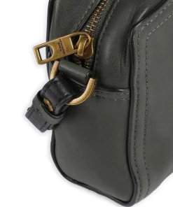 Chudy Sheep Natural S Umhängetasche Schafsleder dunkelgrün