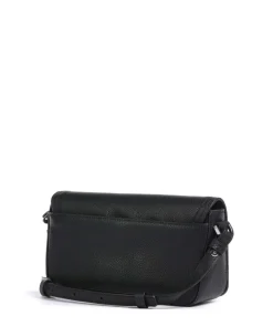 Chudy Small Pebble S Umhängetasche genarbtes Rindsleder schwarz